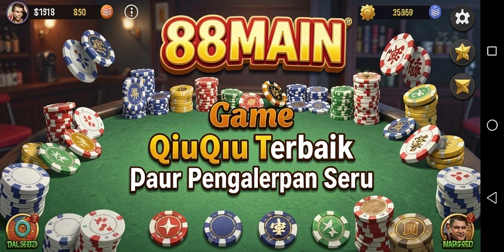 Gameplay seru dari 88MAIN QiuQiu yang memikat.