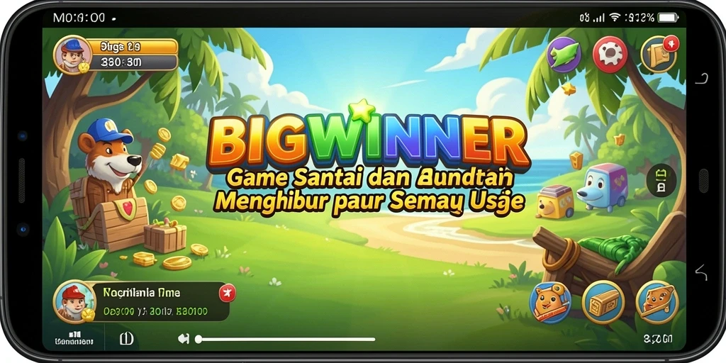 Tampilan menarik dari gameplay BIGWINNER yang mengasyikkan.