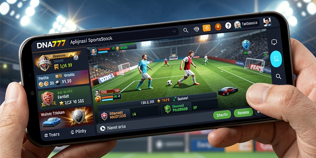 Screenshot gameplay <strong>DNA777</strong> menampilkan fitur taruhan langsung yang menarik.