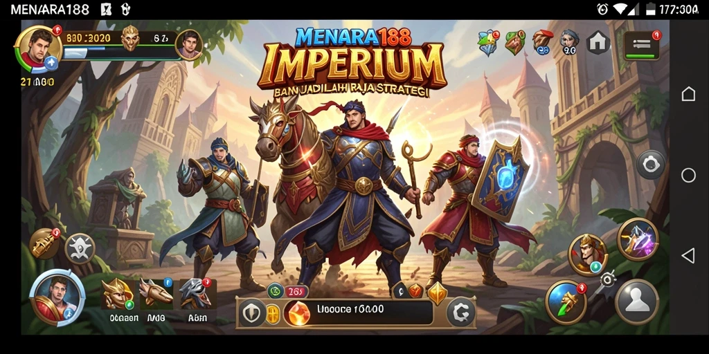 Tampilan menakjubkan dari gameplay MENARA188 menampilkan strategi yang menarik.