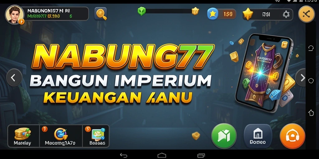 Screenshot utama NABUNG77 menampilkan aksi gameplay Tycoon yang mengasyikkan.
