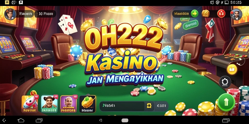 Screenshot gameplay Kasino OH222 yang menarik dan mengasyikkan.