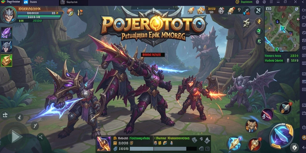 Tangkapan layar gameplay epik di dunia POJEROTOTO.
