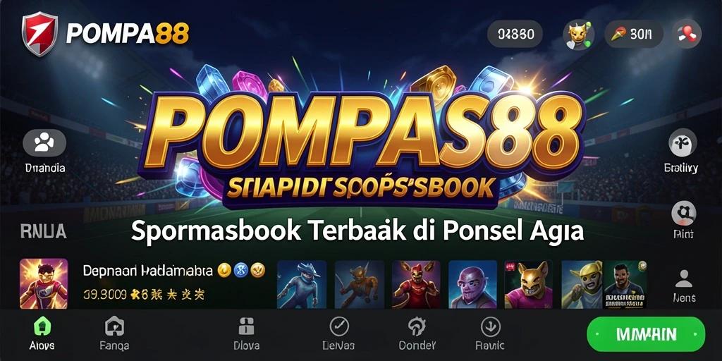 Tampilan gameplay POMPA88 dengan taruhan olahraga yang seru.