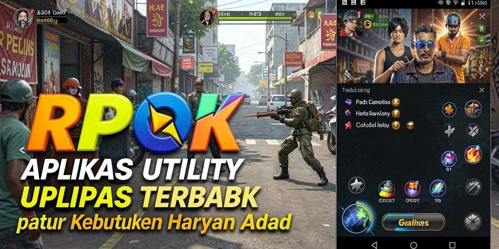 Tampilan antarmuka aplikasi RPOK yang sederhana dan fungsional.