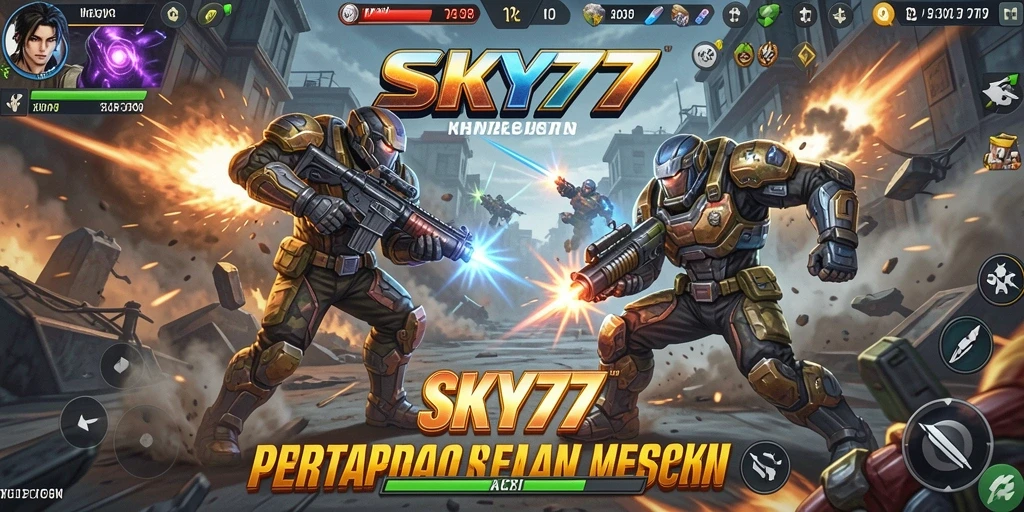 Tangkapan layar aksi dari permainan SKY77 yang penuh ketegangan.