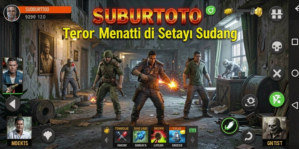 Gameplay SUBURTOTO yang menegangkan dan mencekam