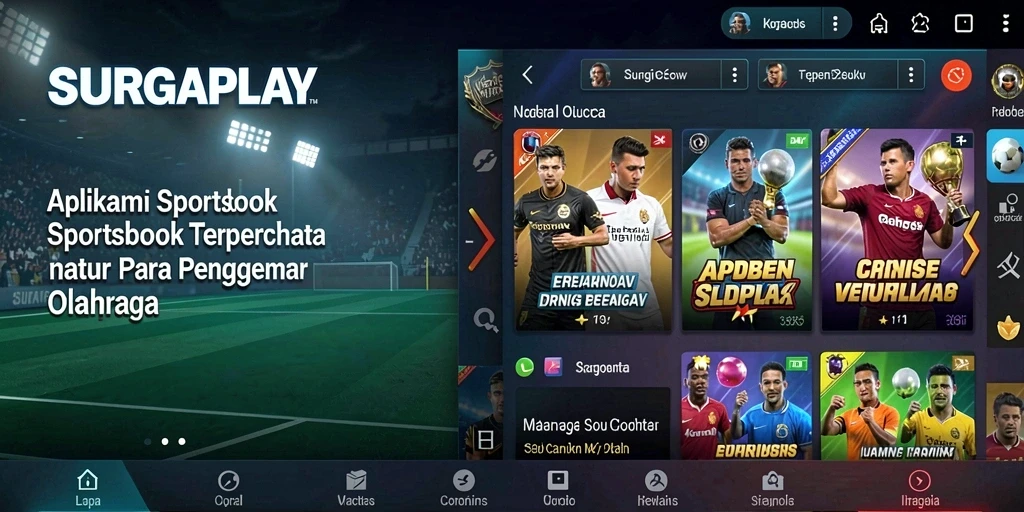 Ilustrasi menarik dari gameplay Sportsbook yang mengasyikkan.