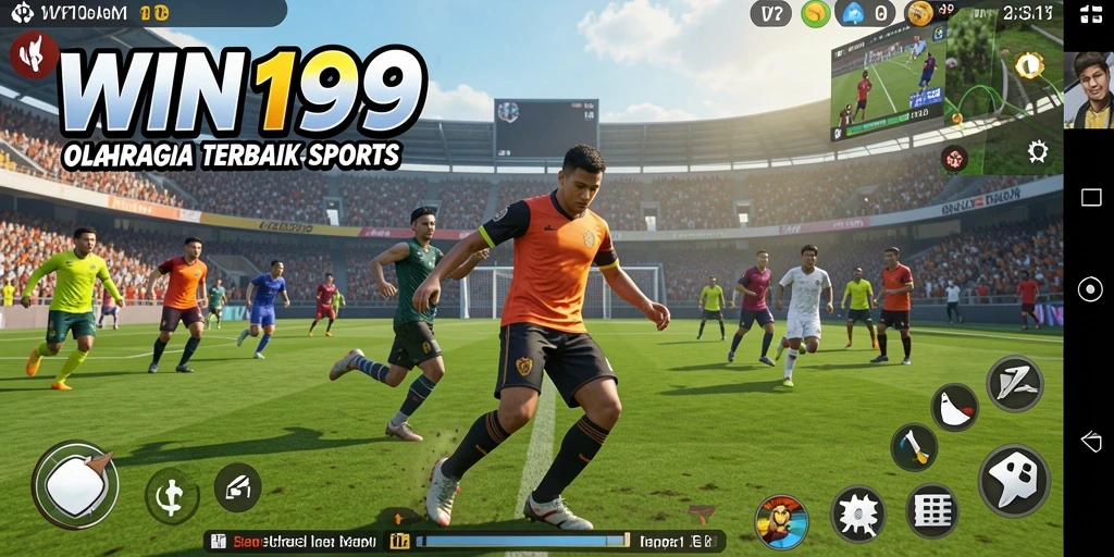 Tangkapan layar gameplay WIN199 menampilkan aksi olahraga yang seru dan menarik.